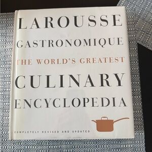 Larousse Gastronomique Culinary Encyclopedia NWT